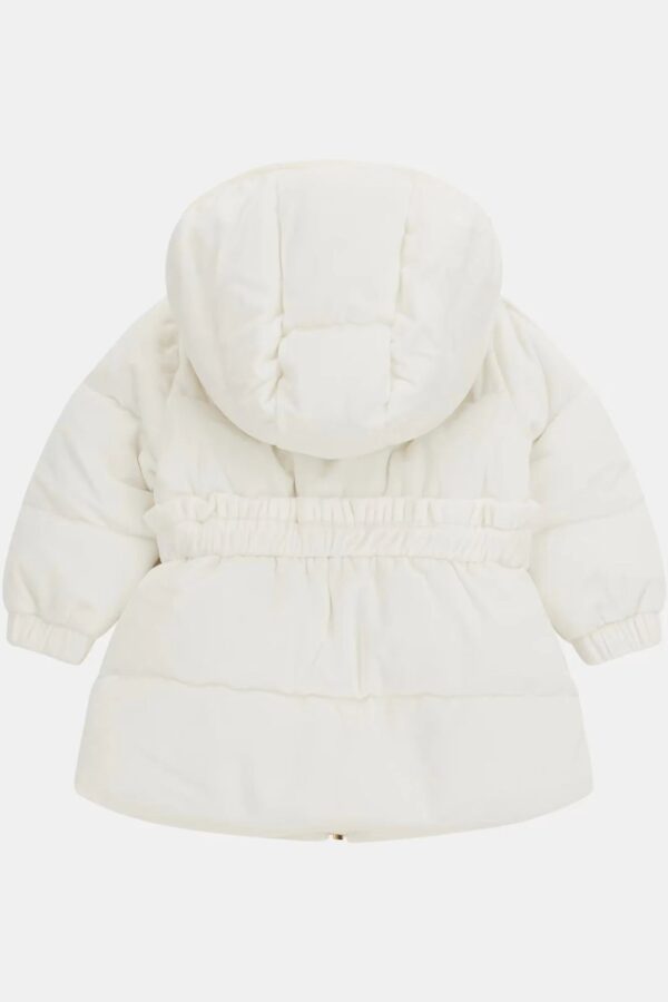 Guess Kids Cappotto Total white Bambina