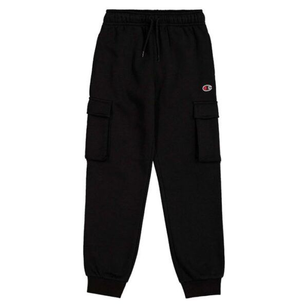 Champion Pantaloni joggers cargo in felpa Nero Bambino