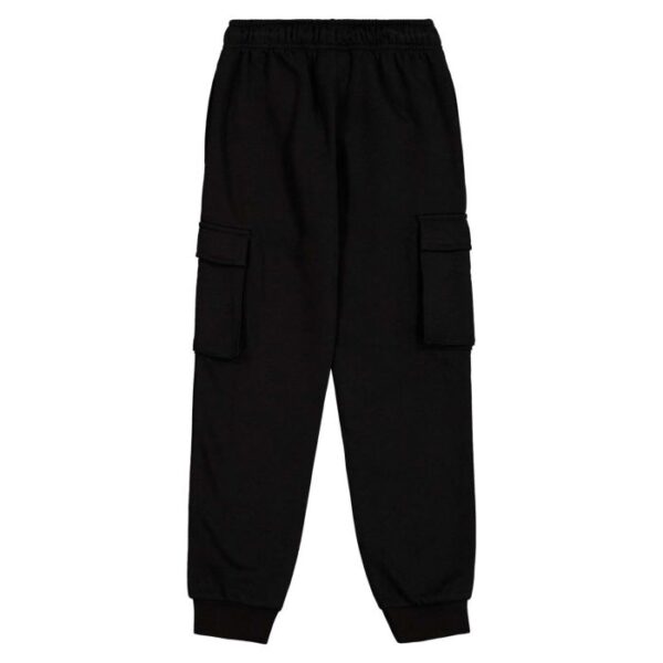 Champion Pantaloni joggers cargo in felpa Nero Bambino