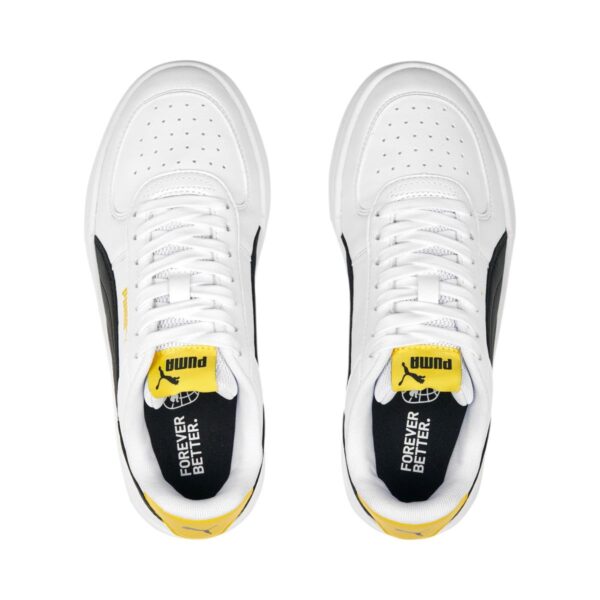 Puma Caven Sneaker Bianca in ecopelle da Ragazzo