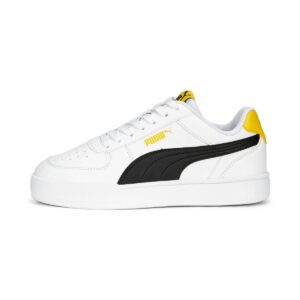 Puma Caven Sneaker Bianca in ecopelle da Ragazzo