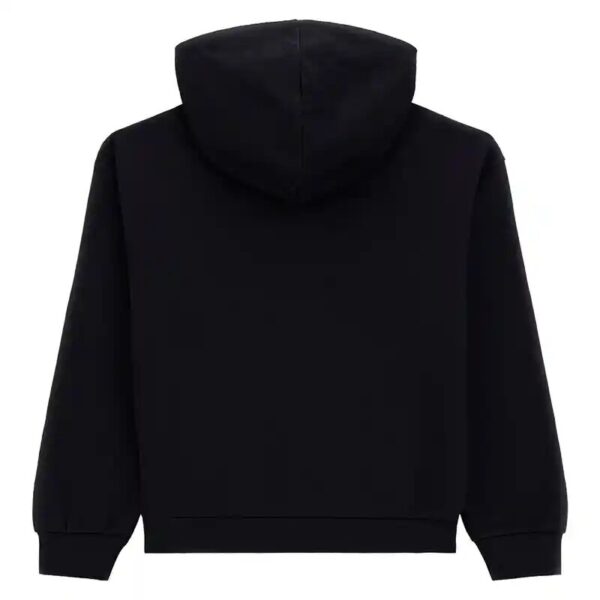 Guess Felpa con Cappuccio Nera Bambine Ragazze