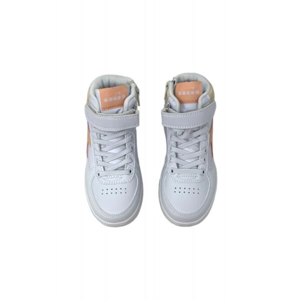 Diadora Raptor mid Scarpe Bianche Bambina