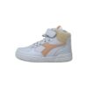 Diadora Raptor mid Scarpe Bianche Bambina