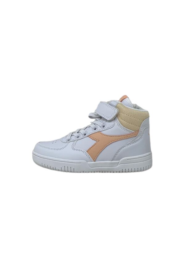 Diadora Raptor mid Scarpe Bianche Bambina