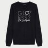 Guess Maglia Maniche Lunghe Nera Bambine Ragazze
