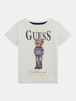 Guess Kids T-shirt stampa frontale Bambino