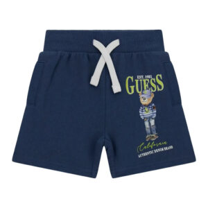 Guess Kids Pantaloncini Blu Bambino