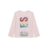 Guess Maglietta Maniche Lunghe Rosa Bambina