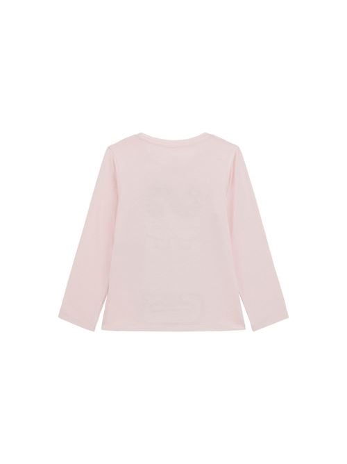 Guess Maglietta Maniche Lunghe Rosa Bambina