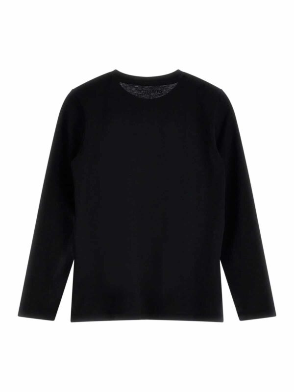 Guess Maglietta Maniche Lunghe Nera Bambino