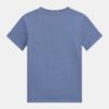 Guess Kids T-shirt stampa logo Blu Bambino