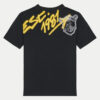 Guess T-shirt Nera Con Stampe Logate Bambino