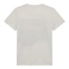 Guess T-shirt bianca con paesaggio per bambini e logo