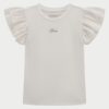 Guess T-shirt con rouches per bambine