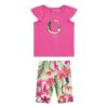 Guess Set t-shirt e leggings Multicolore  bambina