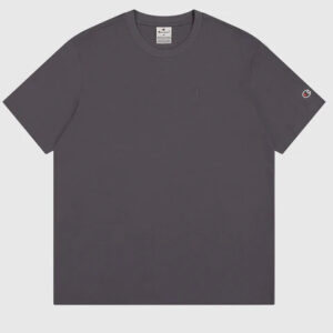 T-Shirt Champion 220278 VS517 da uomo grigio.