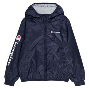 Champion Felpa Con Cappuccio Full-Zip Mini Logo Blu
