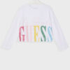 Guess T-shirt Bianco Regular Fit Bambini