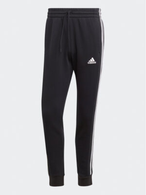 Adidas Pantaloni Essentials Fleece 3-Stripes Tapered Cuff Uomo