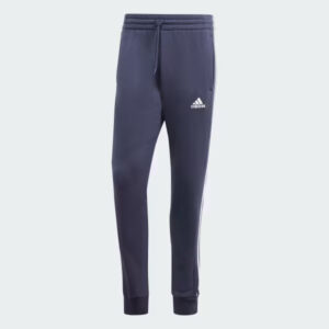 Adidas Pantaloni Essentials Fleece 3-Stripes Tapered Cuff Uomo