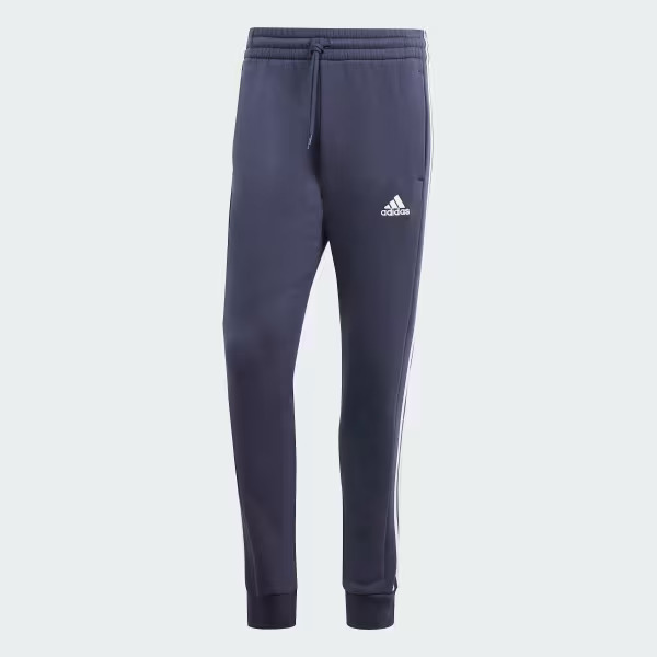 Adidas Pantaloni Essentials Fleece 3-Stripes Tapered Cuff Uomo