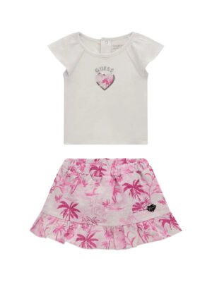 Guess Kids Set t-shirt e short Bambina