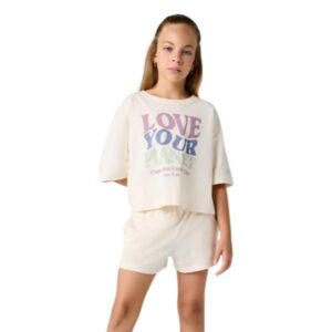 Champion SHORT BEIGE CON TASCHE