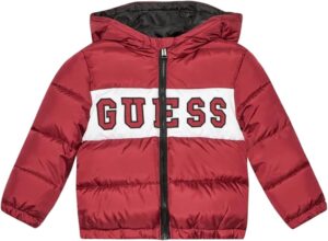 Guess Kids Piumino Bordeaux Bambino