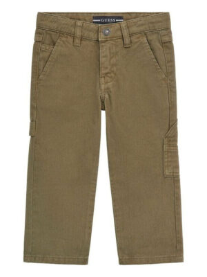 Guess Kids Jeans Cargo Verde Militare Bambino