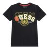 Guess Kids T-shirt Nera con stampa Bambino