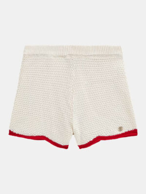 Guess Short a Uncinetto Beige Bambina
