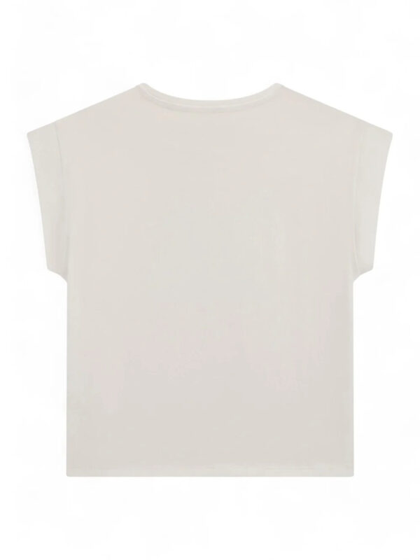 Guess T-shirt Maniche Corte Bianca Bambina