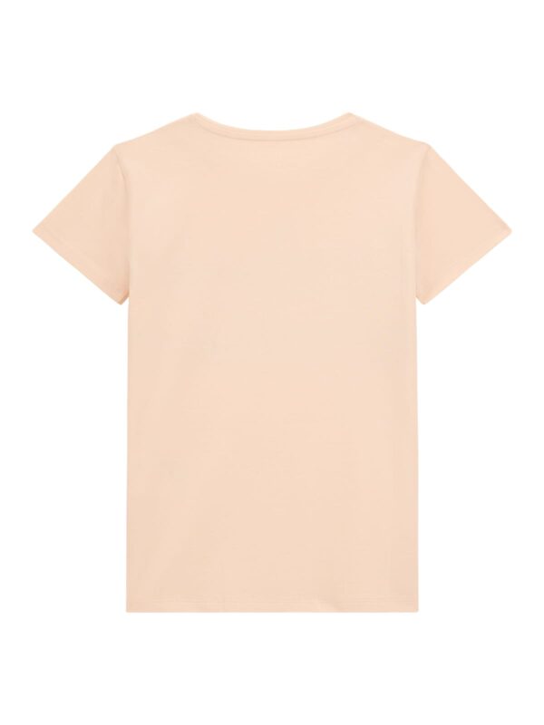 Guess T-shirt Maniche Corte Rosa Silver Bambina