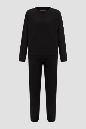 Guess Completo Tuta Regular Fit Nero Bambine Ragazze