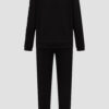 Guess Completo Tuta Regular Fit Nero Bambine Ragazze