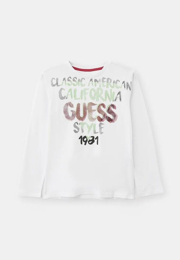 Maglia Guess Bianca da bambino