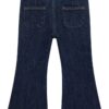 Jeans a zampa Guess blu scuro in denim Bambina