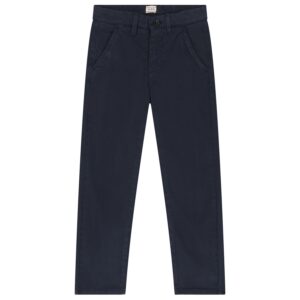 Guess Pantaloni in cotone blu navy per ragazzi