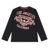 Guess Boys Black Logo T-Shirt Bambino
