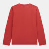 Guess T-shirt Maniche Lunghe Rossa Bmabini