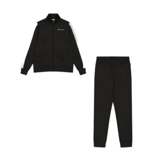 Champion tuta sportiva da donna in felpa nero