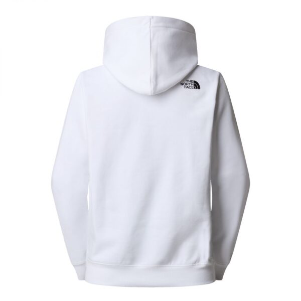 The North Face Felpa Con Cappuccio Bianca Unisex