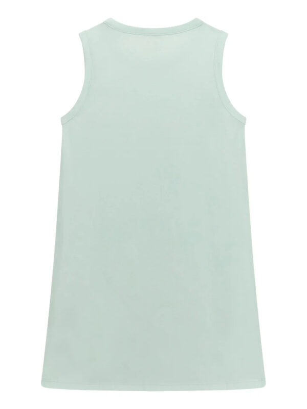 Guess Canotta Verde Acqua Logata Bambine Ragazze