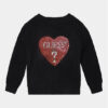 Maglione Nero Regular Fit Bambine