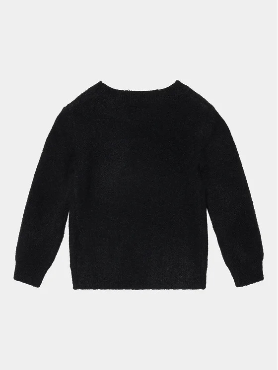 Maglione Nero Regular Fit Bambine