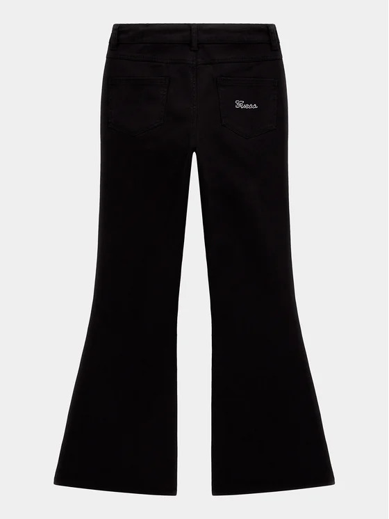 Guess Pantaloni di tessuto  Nero Bootcut Fit Bambine Ragazze