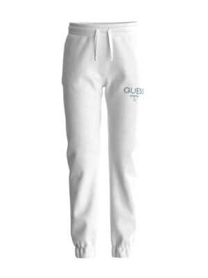 Guess Pantaloni Tuta Bianchi Bambine Ragazze