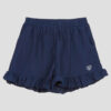 Guess Shorts In Maglia Total Blu Bambie Ragazze
