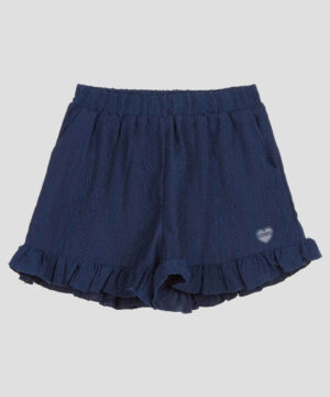 Guess Shorts In Maglia Total Blu Bambie Ragazze